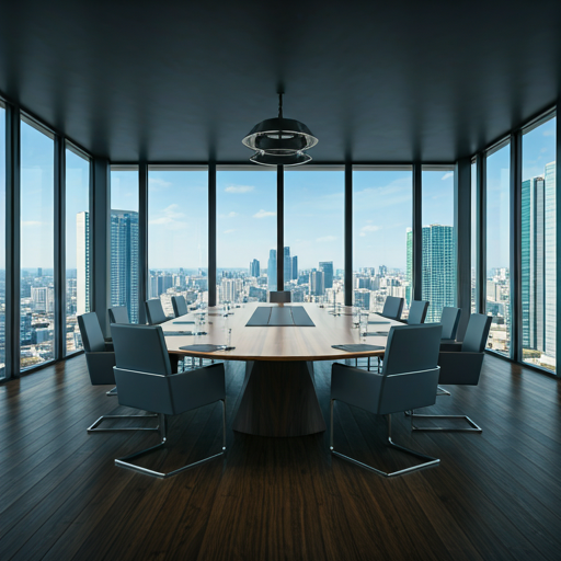 Sophisticated meeting space
